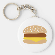 Hamburger Keychains