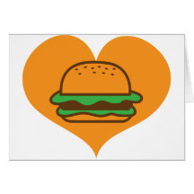 Hamburger lover card