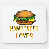 Hamburger Lover Mouse Pad