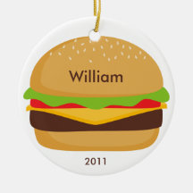 Hamburger Ornament
