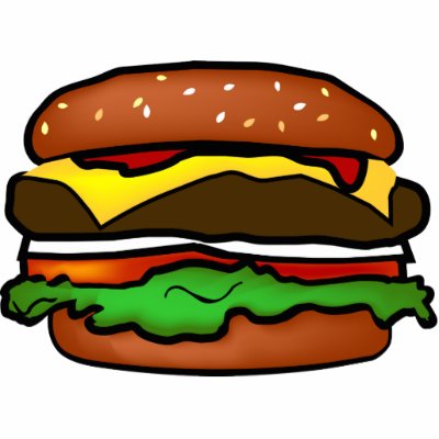 Hamburger Photo Slupture Cut Outs by windyone