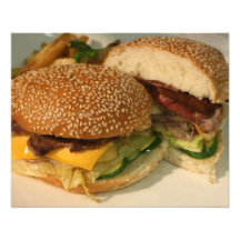 Hamburger Photographic Print