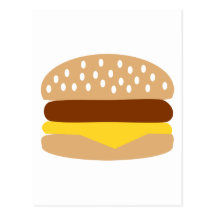 Hamburger Post Card