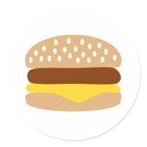 Hamburger Stickers