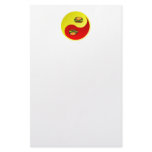 Hamburger Yin Yang Personalized Stationery
