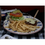 Hamburgers And Fries Photo Cut Out