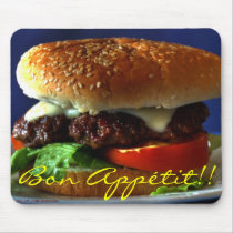 hamburguesa, Bon Appétit!! mousepads