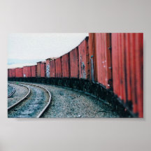 Hamden Train Yards Print