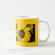 Hamilton, Kansas sunflower mug