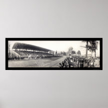 Hamilton OH Grandstand Photo 1913 Poster