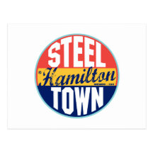 Hamilton Vintage Label Postcards