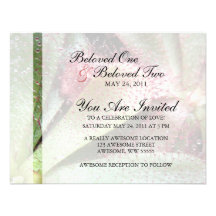 Hamilton's Sundew Plant Photo Personalized Invitations