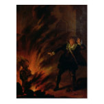 Hamlet and the Ghost of his Father Post Card