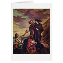 Hamlet et Horatio par Eugene Delacroix cartes