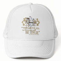 Hamlet "own self be true" Quote (Gold Version)