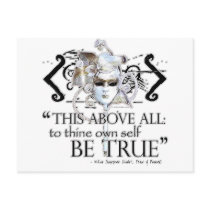 Hamlet "... own self be true ..." Quote