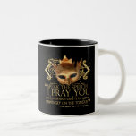 Hamlet "speak the speech ..." Quote (Gold Version) Mug