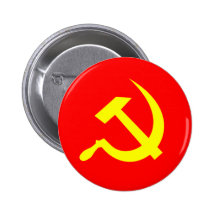 Hammer and Sickle Button