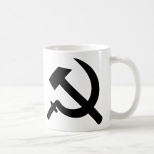 hammer and sickle icon coffee mugs