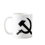 hammer and sickle icon coffee mugs