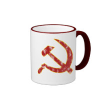 Hammer and Sickle (worn look) Mug
