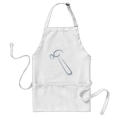 Hammer for Carpenter’s Logo in Swish Drawing Style Aprons by graphicdesigner