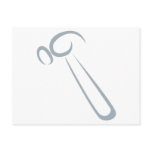 Hammer for Carpenter’s Logo in Swish Drawing Style Postcards