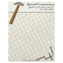 Hammer & Nails Letterhead