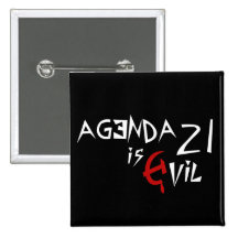 Hammer Sickle Agenda 21 is Evil Button