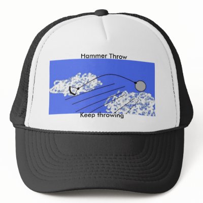 Hammer throw hats by BigAlhammer