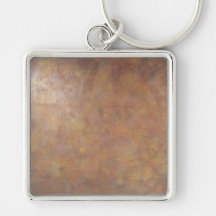 Hammered Keychain