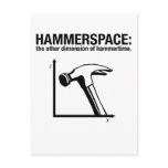 hammerspace: the other dimension of hammertime. postcards