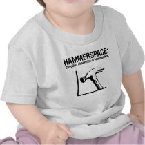 hammerspace: the other dimension of hammertime. tee shirt