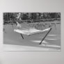 Hammock in the Snow Poster