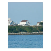 Hampton Beach - Beach Houses Postcard