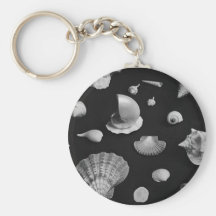 Hamptons Seashell Key Chain