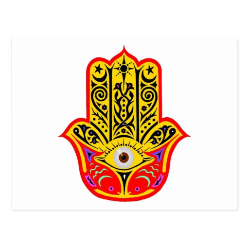 Hamsa - Magic Hamsa Post Cards