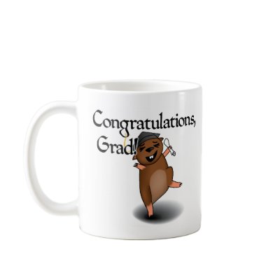 Hamster Grad Mug by willlapuerta