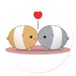 hamsters in love stickers
