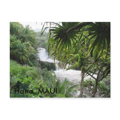 Hana 003, Hana,  MAUI, Hana  MAUI Postcard by krandall11