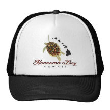 Hanauma Bay Hawai Turtle Trucker Hat