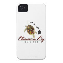 Hanauma Bay Hawaii Turtle and Hawaii Islands iPhone 4 Case