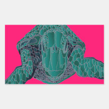 Hanauma Bay Hawaii Turtle Stickers