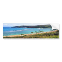 Hanauma Bay, Honolulu, Oahu, Hawaii View Bumper Stickers