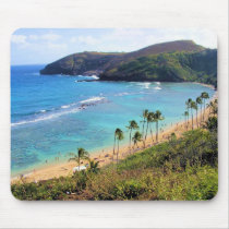 Hanauma Bay, Honolulu, Oahu, Hawaii View Mousepads