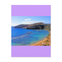 Hanauma Bay, Honolulu, Oahu, Hawaii View Post Cards