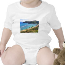 Hanauma Bay, Honolulu, Oahu, Hawaii View Baby Bodysuit