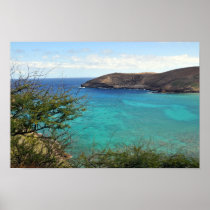Hanauma Bay in Oahu Poster