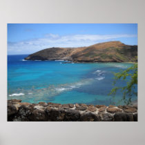 Hanauma Bay Nature Reserve paradise Posters