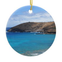 Hanauma Bay Oahu Ornament